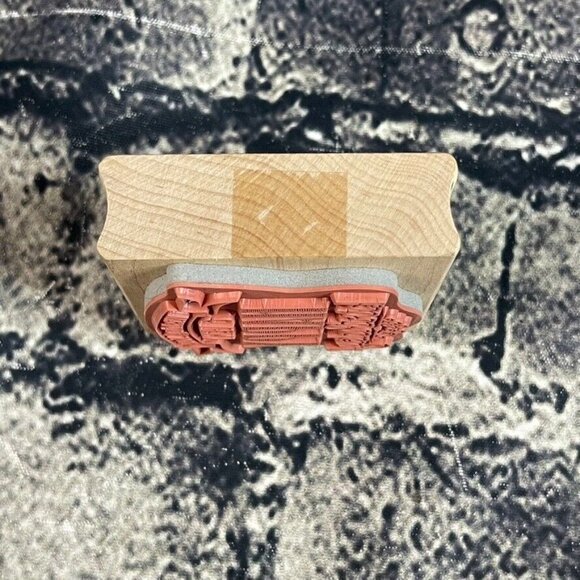 Hampton Art WISHING YOU A VERY HAPPY BIRTHDAY Rubber Stamp - Picture 6 of 7